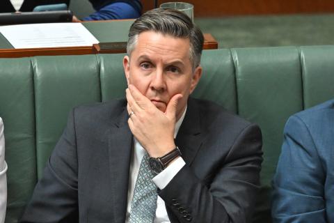 Health Minister Mark Butler's hopes the Albanese government's 2023 bulk billing incentive boosts would increase the number of GPs offering bulk billing has not come to fruition. Photo: AAP/Mick Tsikas.