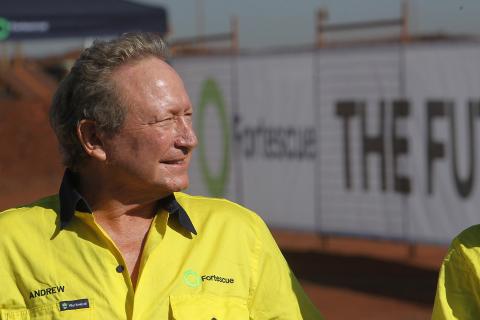 Andrew Forrest, Fortescue, and Minderoo Foundation have been named in an ExxonMobil legal case. Photo: Tom Zaunmayr.