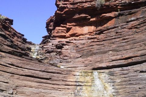 Banded iron formations are commonly found in the Pilbara region