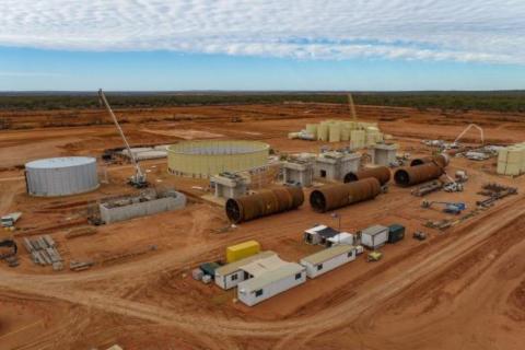 Lynas' Kalgoorlie rare earths processing facility project. Photo: Lynas Rare Earths