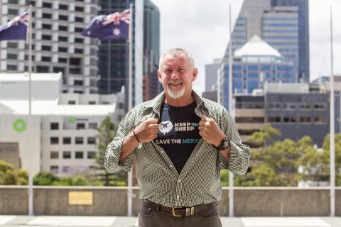 WA Nationals federal senate candidate Paul Brown. Photo: Tom Zaunmayr.