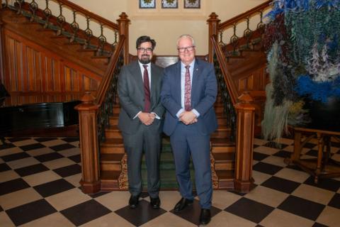 Terry Palmer and Chris Dawson.