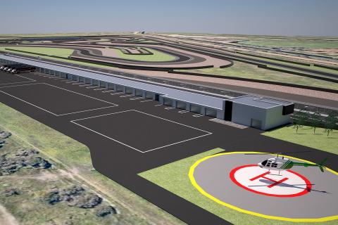 Render of The Track in Keysbrook. Picture: Apex.