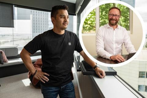 Main pic: Laurence Escalante. photo: Ana Koch. Inset: Kevin Brown. photo: Chris Brown.