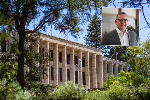 Daniel Morrison-Bird Parliament house