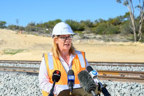 Rita Saffioti claims privatisation of rail freight was a reckless decision.