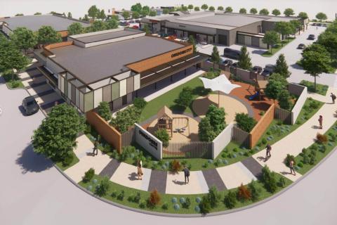 The proposed Catalina Plaza development in Clarkson. 