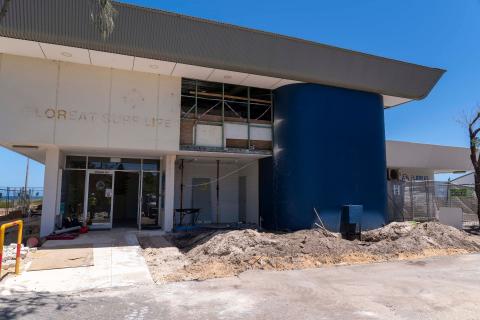 Works on the Floreat SLSC upgrade started in late 2024.