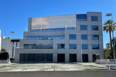 An artist's impression of the proposed sign's location at Hancock Prospecting office in West Perth.