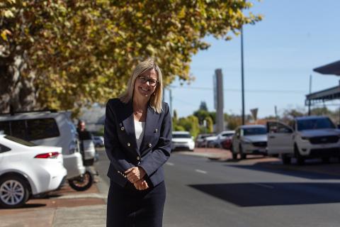 Libby Mettam announced a $140m GP policy. Photo: Tom Zaunmayr.