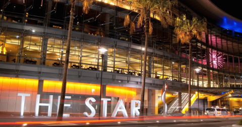 Exterior of The Star Sydney hotel