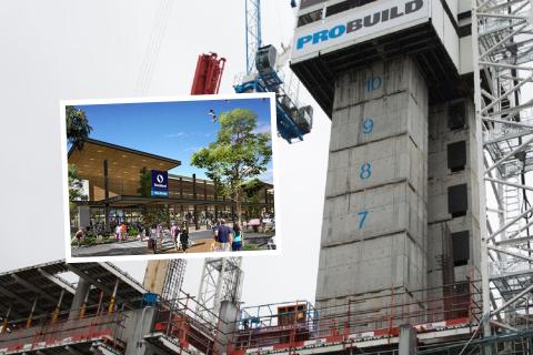 Probuild worked on the expansion of Stockland Baldivis shopping centre