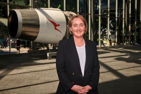 Qantas CEO Vanessa Hudson.