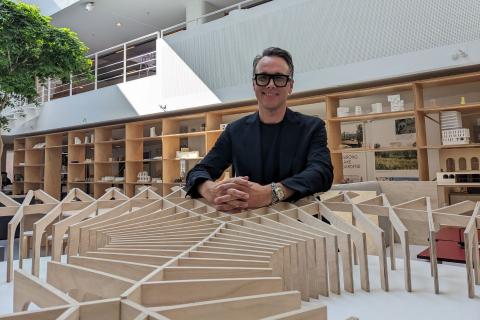 Viggo Haremst says timber buildings resonate with people’s desire to be closer to nature.