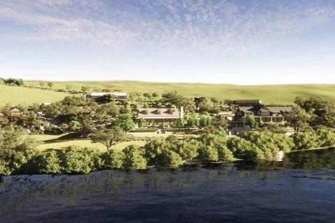 A render of the Wallcliffe House development.