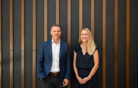 Purpose Ventures general partners Derek (left) and Kylie (right) Gerrard. Photo: David Henry.