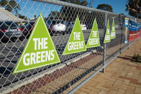 Greens promotional material 
