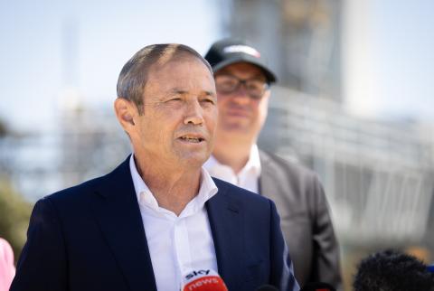 Premier Roger Cook. Photo: Michael O'Brien.