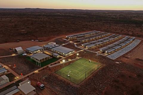 The mine camp at Yangibana