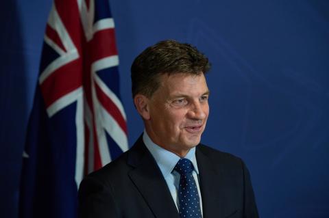 Angus Taylor. Photo: AAP/Flavio Brancaleone.