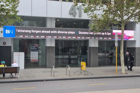 Business News headquarters.