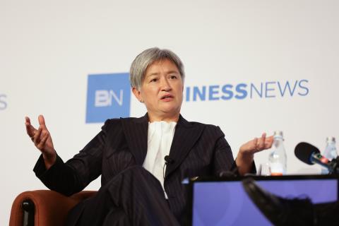 Foreign Affairs Minister Penny Wong. Photo: John Koh.