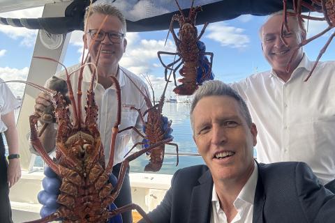 Evan Hall, Josh Wilson, and Don Farrell.