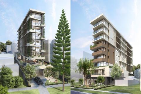 The proposed apartments on Stone Street, South Perth.