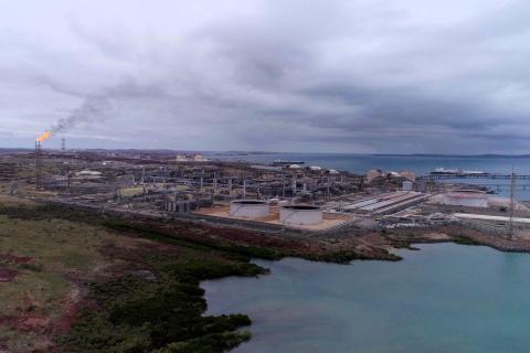 The North West Shelf plant was given a tick of approval by the state.