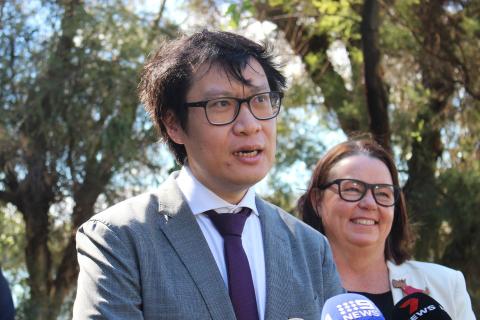Victor Ko will run as the WA Labor candidate for Curtin. Photo: Nadia Budihardjo
