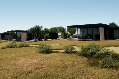 The proposed luxury accommodation development in Wilyabrup.