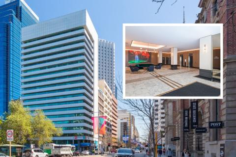 Barristers have moved into the top floors of Citibank House, with the ground floor foyer refurbished.