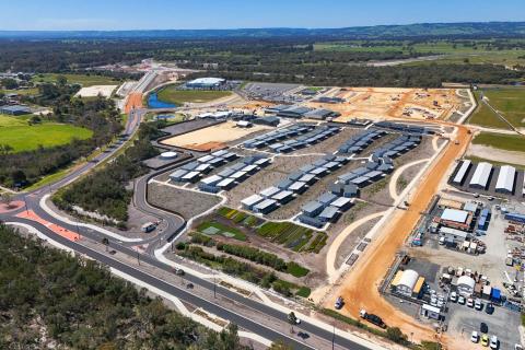 Albemarle's Paris Grove village. Photo: CBRE.