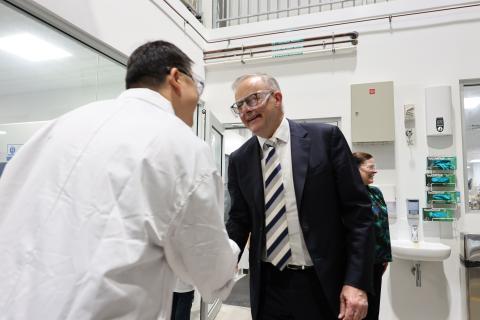 Prime Minister Anthony Albanese during a recent visit to Perth. Photo: Sam Jones.