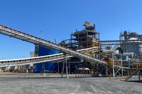 Evolution Mining's Mungari mill. Photo: Isabel Vieira.