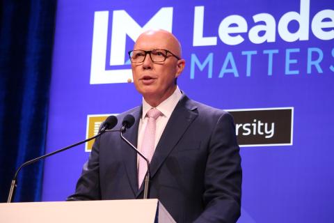 Opposition leader Peter Dutton. Photo: Sam Jones