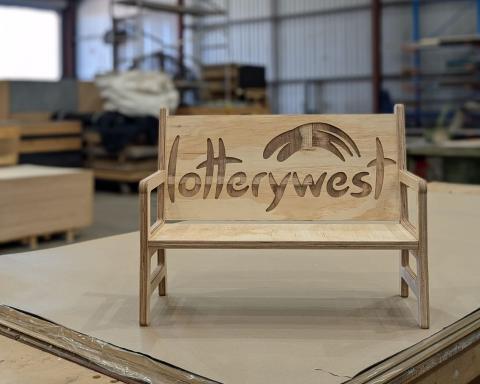 The Lotterywest grant has funded the CNC machine which streamlines set construction. Photo: Lotterywest