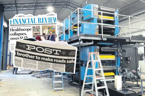 The Post has secured its own printing press.
