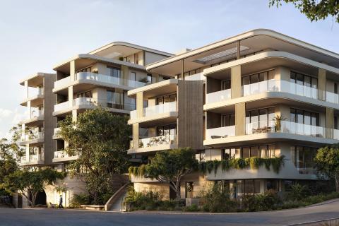 The City Beach development to be built by Ocean Gardens and Bode. Image: via DPLH