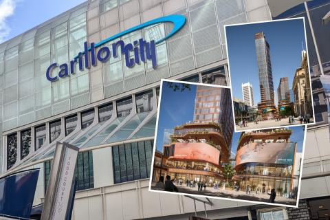 Fiveight’s $400 million project is one step closer to construction. Inset: Renders City of Perth documents