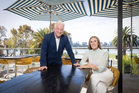 Graham Hardie and Tanya Brown at Rambla on Swan. Photo: Michael O’Brien