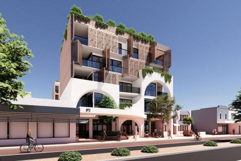 A render of the proposed apartments in Inglewood. Image: Scanlan Architects via DPLH documents