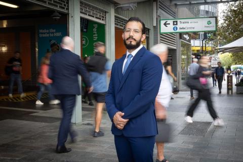 Jorge Davila says people are struggling to connect. Photo: Michael O’Brien