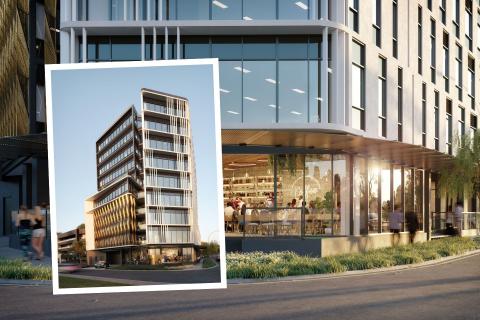 Renders of the One Richardson project in South Perth.