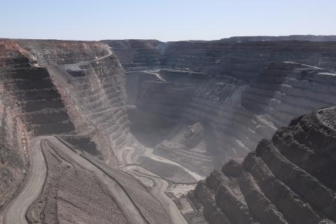 The Kalgoorlie Super Pit. Photo: Isabel Vieira
