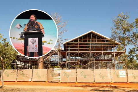  Djariindjin Aboriginal Corporation chief executive Nathan McIvor spoke at this year’s Kimberley Economic Forum. Photo: Tom Zaunmayr. Inset: Elisha Newell