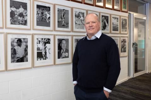 Graham Reid is committed to growing the sport on and off the pitch. Photo: Michael O’Brien