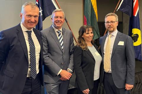 Lithuanian consulate launch in WA