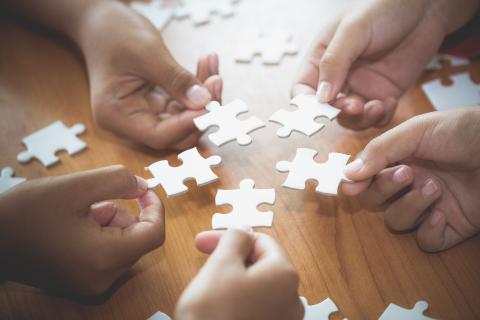 Puzzle stock image. Photo: Tinnakorn