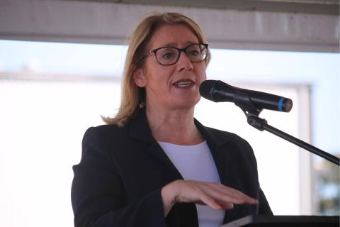 Rita Saffioti announced a pre-budget commitment for road upgrades in Perth's north. Photo: Nadia Budihardjo